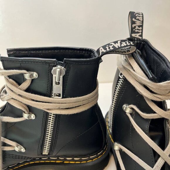 Dr. Martens × Rick Owens 1460 BEX DS RO Boots – US Men’s 12 / US Women’s 13 - Picture 8 of 16